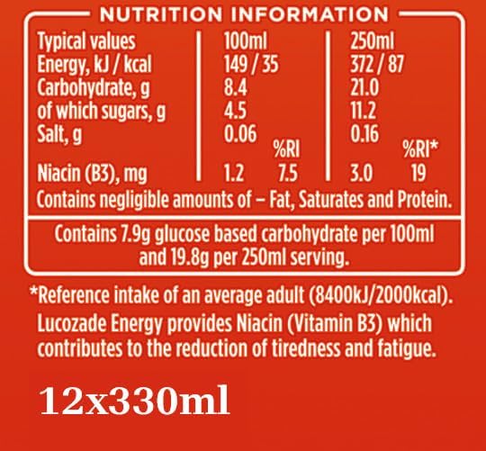 Energy Drink Original 12x330ml multipack