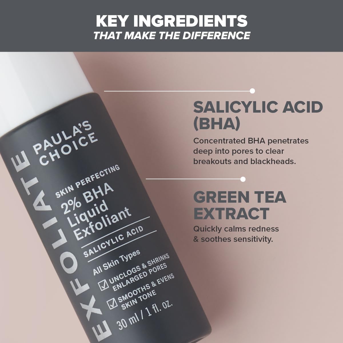 Paula's Choice SKIN PERFECTING 2% BHA Liquid Exfoliant