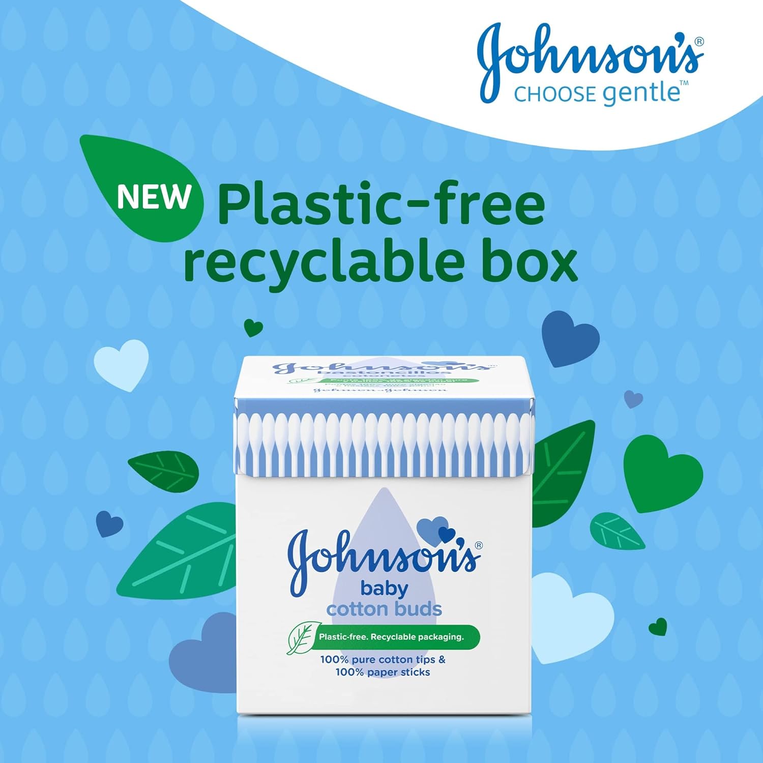 Johnson's Baby Cotton Buds (1 x Pack of 200)
