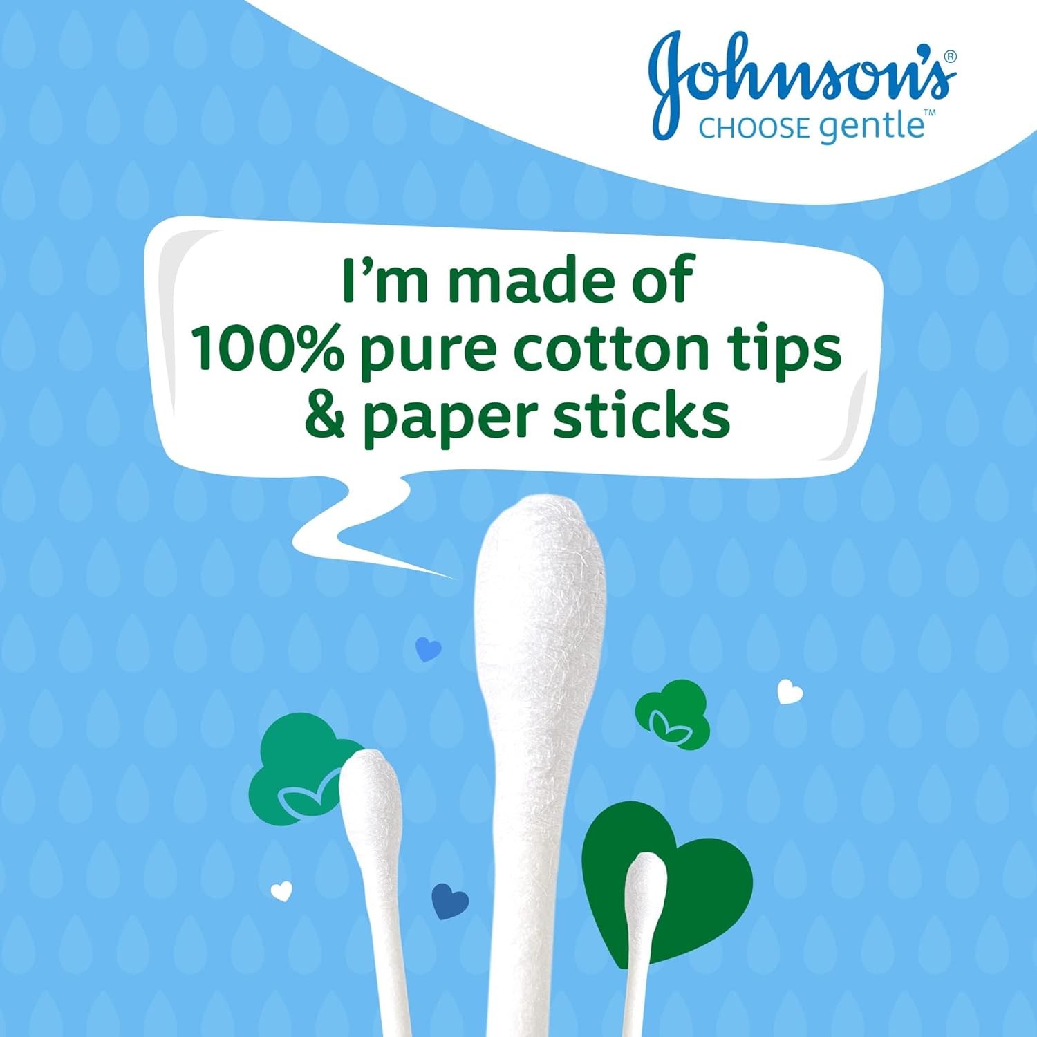 Johnson's Baby Cotton Buds (1 x Pack of 200)